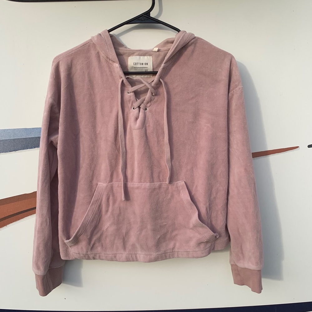 Pink lounge sweater